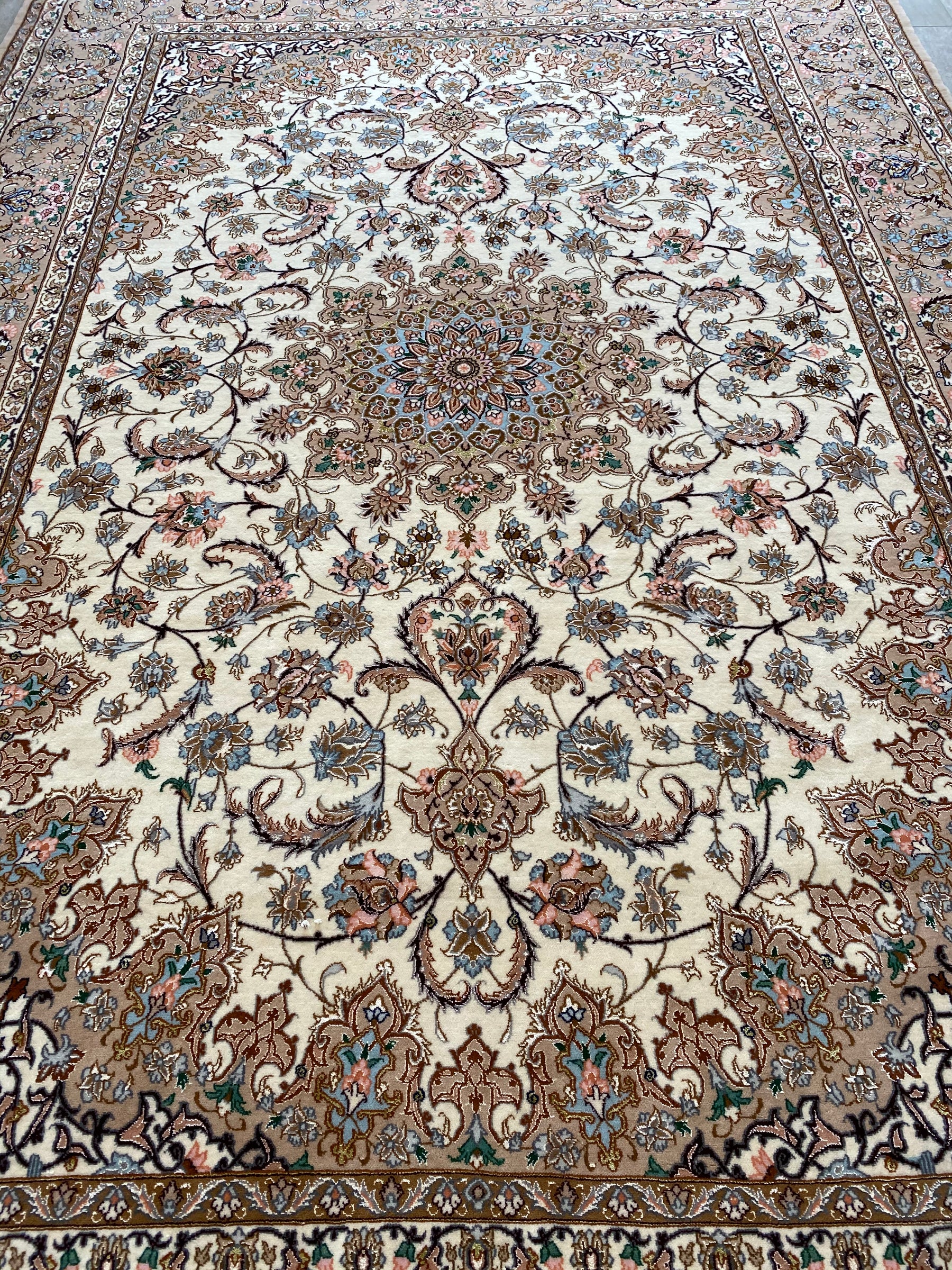 Persian Silk Rugs and Rugs with a Silk Inlay– Persian Threads