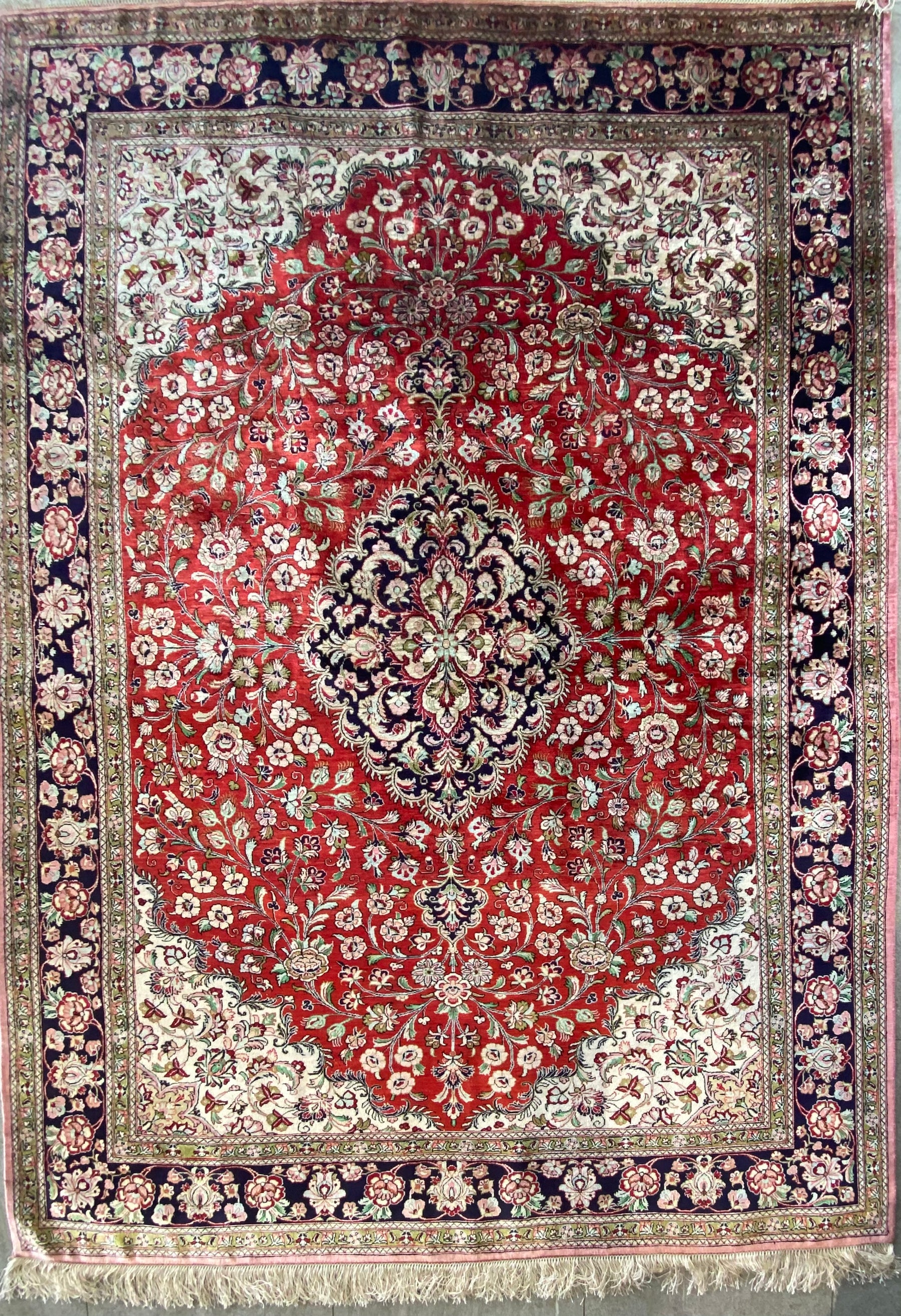 Persian Silk Rugs and Rugs with a Silk Inlay– Persian Threads