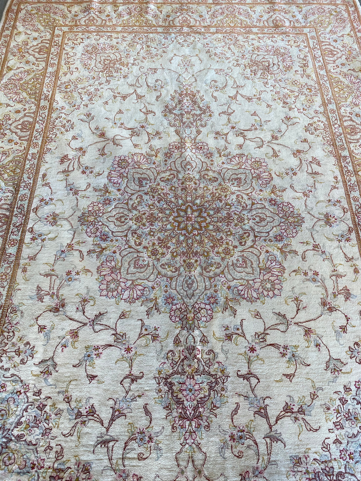 Persian Silk Rugs and Rugs with a Silk Inlay– Persian Threads